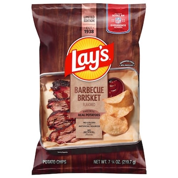 Lay's Barbecue Brisket Flavored Potato Chips