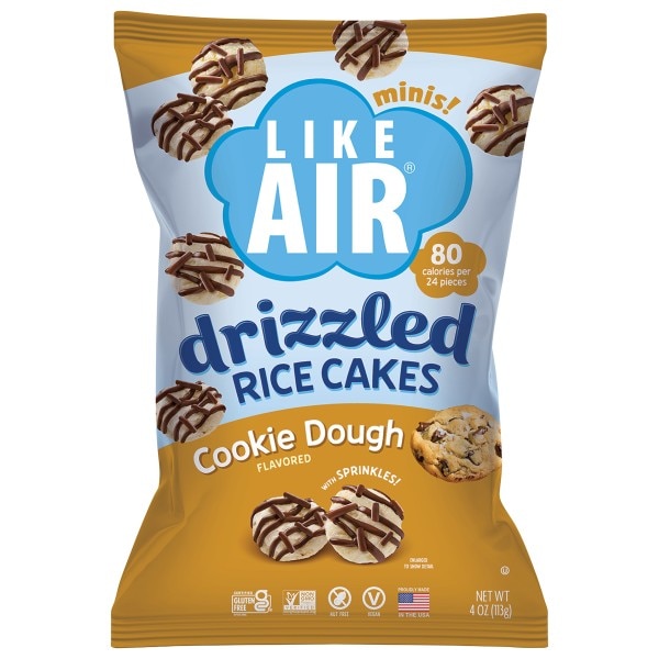 Like Air Drizzled Cookie Dough Flavored Minis! Rice Cakes | Publix