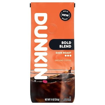 Dunkin' Ground Dark Roast Bold Blend Coffee