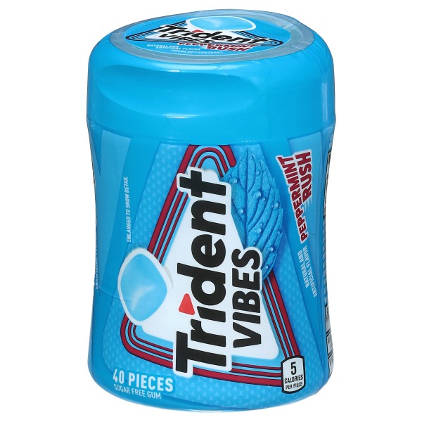 Trident Vibes Sugar Free Peppermint Rush Gum | Publix Super Markets