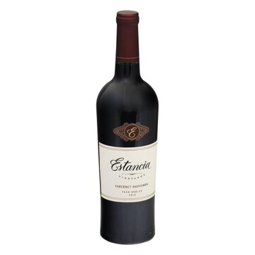 Estancia Wine, Cabernet Sauvignon, Paso Robles, 2016