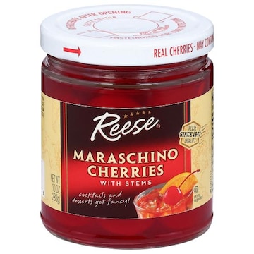 Reese Maraschino Cherries, with Stems