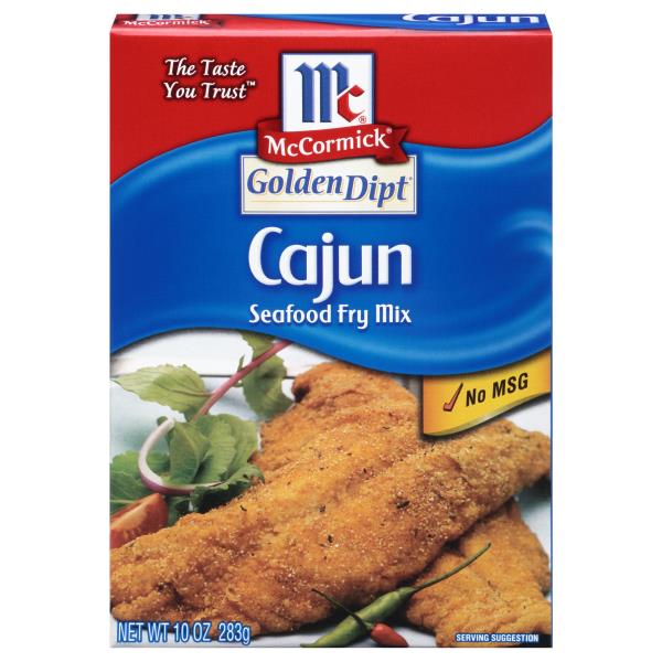 McCormick Golden Dipt Cajun Style Seafood Fry Mix Publix Super Markets