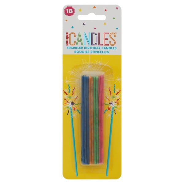 Unique Birthday Candles, Sparkler Publix Super Markets