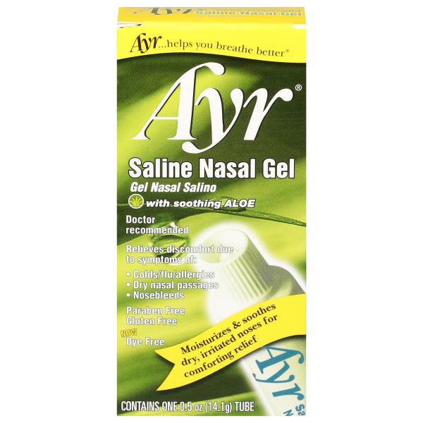 Ayr Saline Nasal Gel, with Soothing Aloe | Publix Super Markets