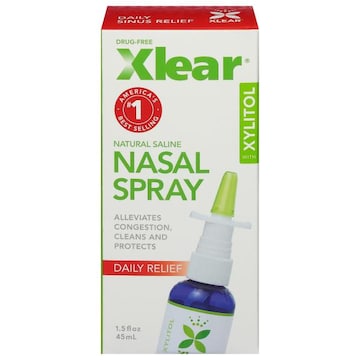 Xlear Nasal Spray, with Xylitol, Daily Relief, Drug-Free