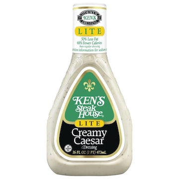 Ken's Steak House Dressing, Lite, Creamy Caesar