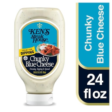 Ken's Steak House Dressing, Topping & Spread, Chunky Blue Cheese