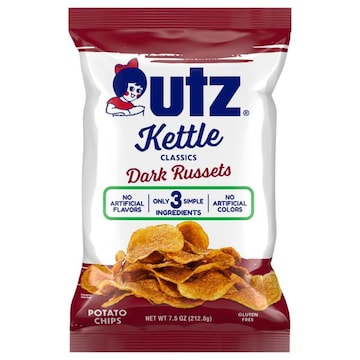 Utz Kettle Classics Dark Russets Potato Chips