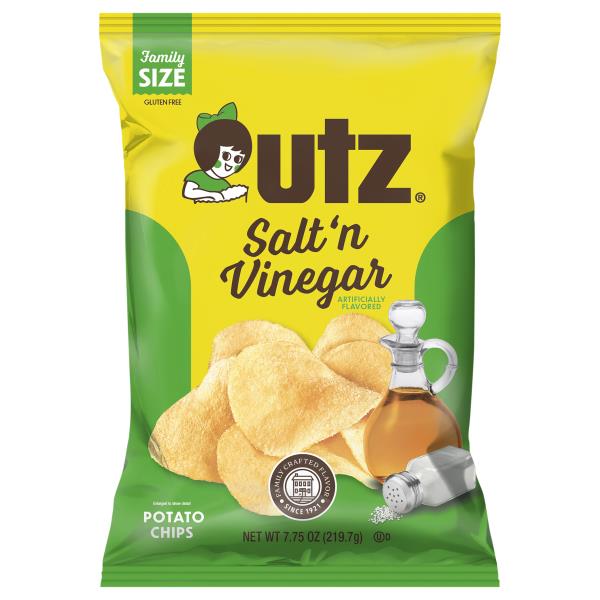 Utz Potato Chips, Salt 'n Vinegar Publix Super Markets