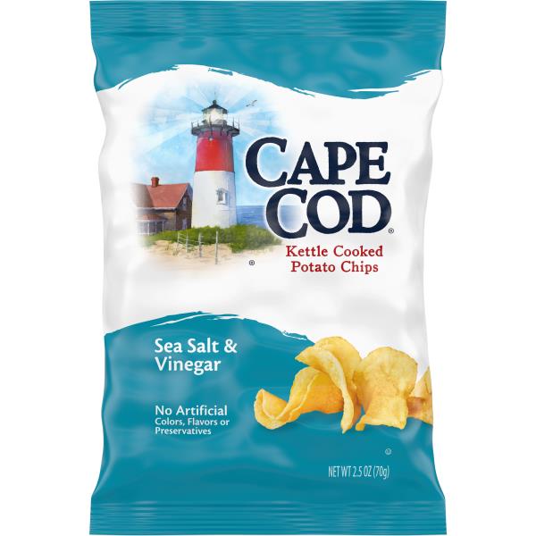 Cape Cod® Sea Salt and Vinegar Kettle Cooked Potato Chips Publix