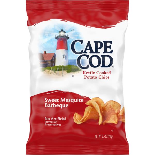 Cape Cod® Sweet Mesquite Barbeque Kettle Cooked Potato Chips Publix Super Markets