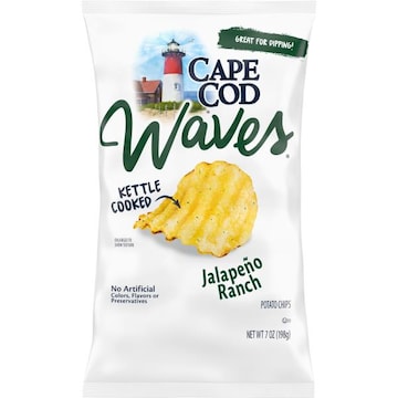 Cape Cod® Waves Jalapeño Ranch Chips