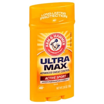 Arm & Hammer Ultra Max Antiperspirant Deodorant, Active Sport, Solid
