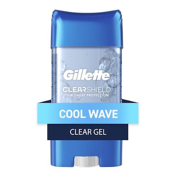Gillette Clear Gel Antiperspirant and Deodorant for Men Tropical Breeze Scent 3.8 oz
