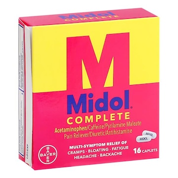 Midol Multi-Symptom Relief, Complete, Caplets