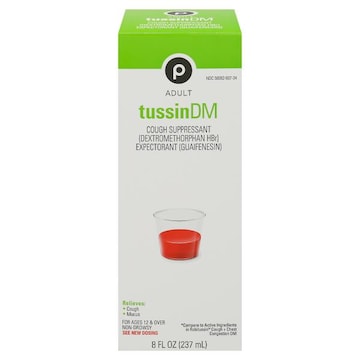 Publix Tussin DM, Non-Drowsy, Adult