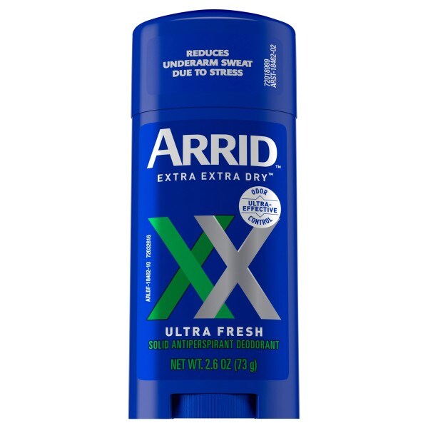 Arrid Extra Extra Dry Antiperspirant Deodorant, Ultra Fresh, Solid ...