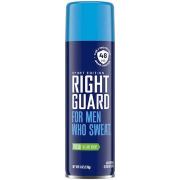 Right Guard Up to 48-hours of odor and protection has you protected.