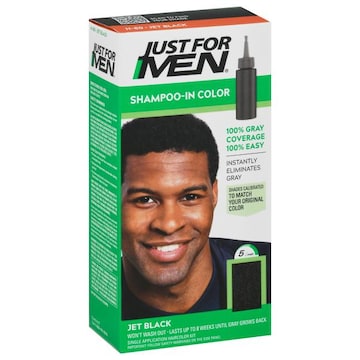 Just For Men Shampoo-In Color, Jet Black H-60