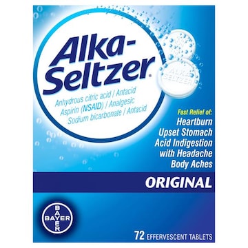Alka-Seltzer Multi-Symptom Relief, Original, Effervescent Tablets