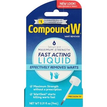 Compound W Liquid Wart Remover, Fast Acting, Maximum Strength