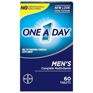 One A Day Multivitamin/Multimineral Supplement, Complete, Men's, Tablets
