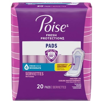 Poise Fresh Protection 4 Moderate Pads