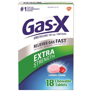 Gas-x Extra Strength Chewable Gas Relief Tablets