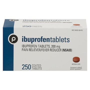 Publix Ibuprofen, 200 mg, Coated Tablets