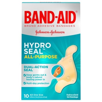 Band-Aid Hydro Seal Bandages, Adhesive, All-Purpose, All One Size