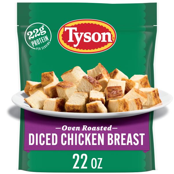 Tyson Grilled And Ready Grilled & Ready Fully Cooked Oven Roasted Diced