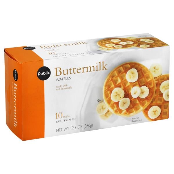 Publix Waffles, Buttermilk Publix Super Markets