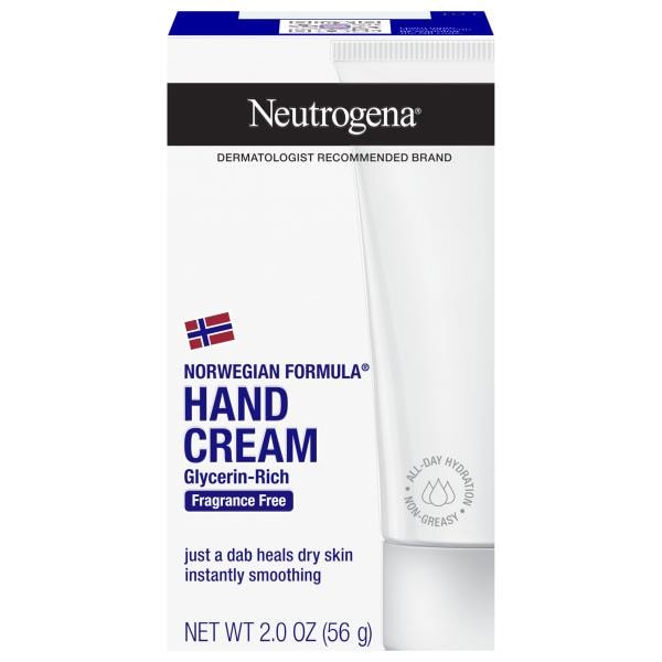 Neutrogena Norwegian Formula Glycerin-Rich Fragrance Free Hand