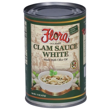 Flora Clam Sauce White, Gourmet