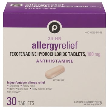 Publix Allergy Relief, 24-HR, Tablets