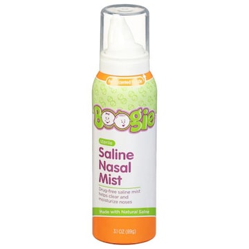 Boogie Saline Nasal Mist, Sterile