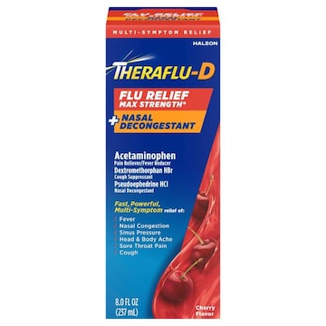Theraflu-D Max Flu+Nasal Day Decongestant