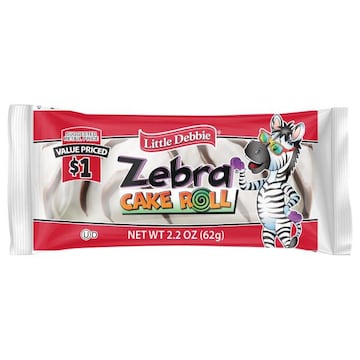 Little Debbie Zebra Cake Roll