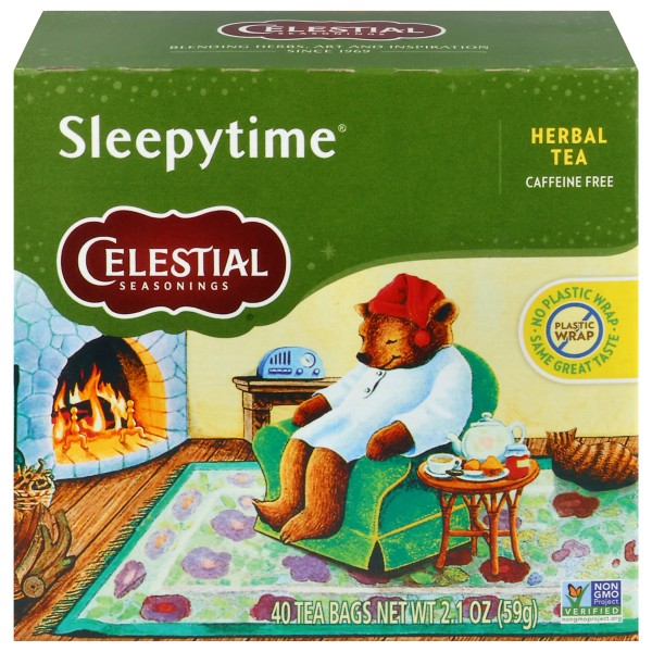 Celestial Seasonings Sleepytime Caffeine Free Tea Bags Herbal Tea