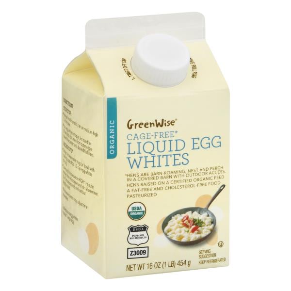 GreenWise Egg Whites, Organic, Liquid Publix Super Markets