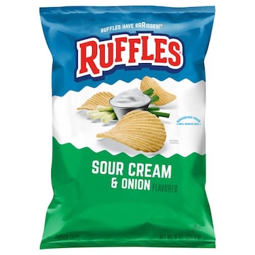 Ruffles Sour Cream & Onion Potato Chips