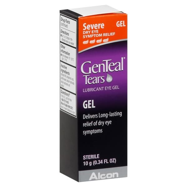 GenTeal Tears Eye Gel, Lubricant, Dry Eye Symptom Relief, Severe ...