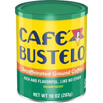 Café Bustelo Decaffeinated Medium-Dark Roast Ground Coffee