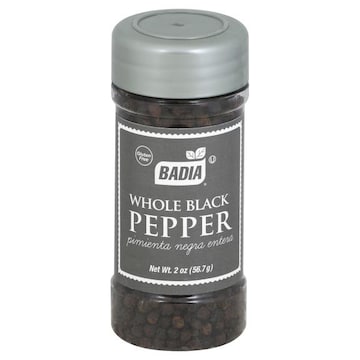 Badia Black Pepper, Whole