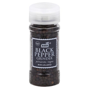 Badia Black Pepper, Grinder