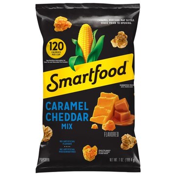 Smart Food Caramel Cheddar Mix Popcorn
