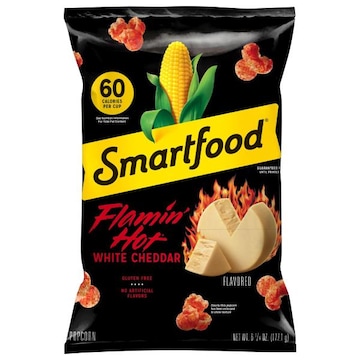 Smart Food Flamin' Hot White Cheddar Popcorn