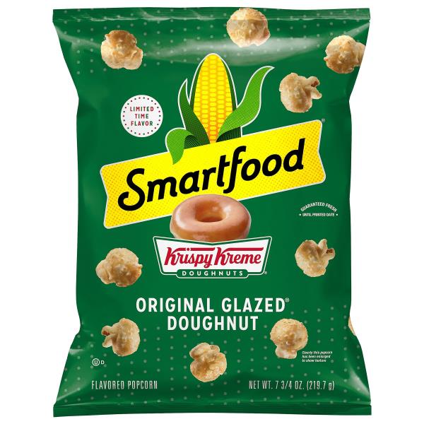Smartfood Krispy Kreme Popcorn, Original Glazed Doughnut Publix Super