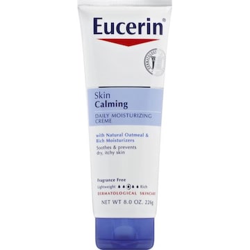 Eucerin Daily Moisturizing Creme, Skin Calming, Fragrance Free